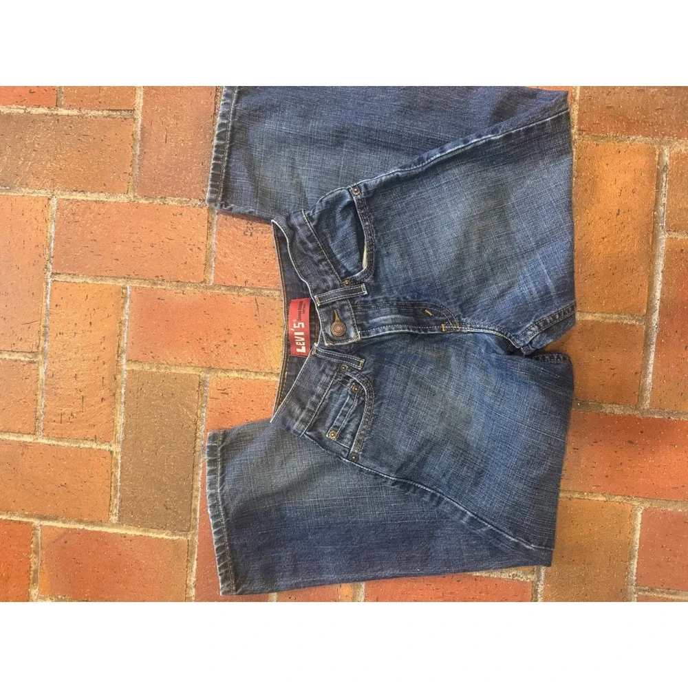Levis 569 Boys Loose Straight Jeans Medium Wash‎ Blue Denim Size 8 Reg